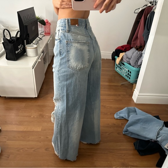 BDG skater wide leg ripped jeans - Picture 3 of 3
